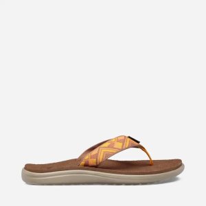 Teva Voya Damen Flip Flops Orange (Österreich)